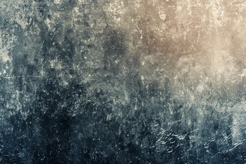 grungy, distressed texture in shades of blue and grey, with a faded, vintage appearance. - obrazy, fototapety, plakaty