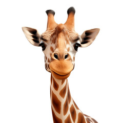 PNG 3d character giraffe isolated on transparent background