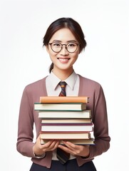 Female Teacher Leading Class, AI Generated