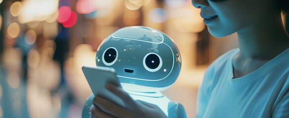 Innovative interaction between humans and technology. smart chatbot utilizing. provide access to data and assistant conversation to big data of business on online network. generative AI