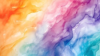  Watercolor background features an abstract pattern.