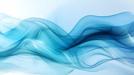 white and blue abstract digital art background with smoke effects