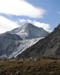 Mountain peaks of d'Arolla Switzerland