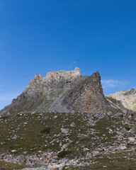 Obraz premium Mountain peaks of d'Arolla Switzerland