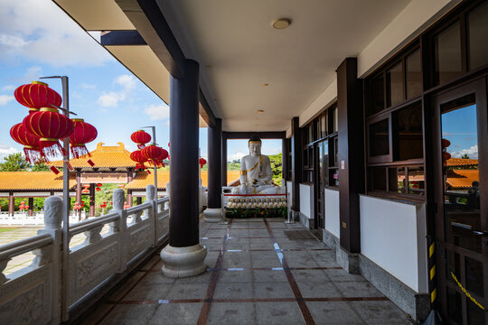 Fo Guang Shan Temple Zu Lai buddhist temple in Cotia, S&atilde;o Paulo, Brazil