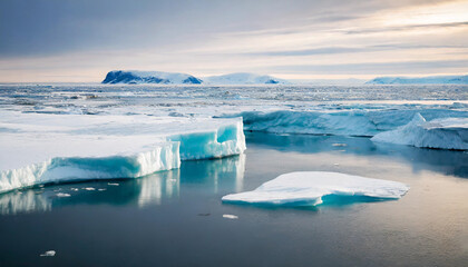 melting Arctic ice sheets, symbolizing the urgent threat of global warming and climate change in our rapidly changing world