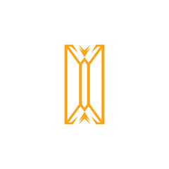 Letter company logo design 