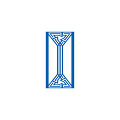 Letter company logo design 