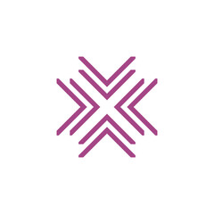 snowflake isolated on white background