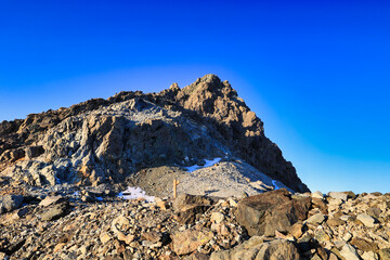 北アルプスの槍ヶ岳