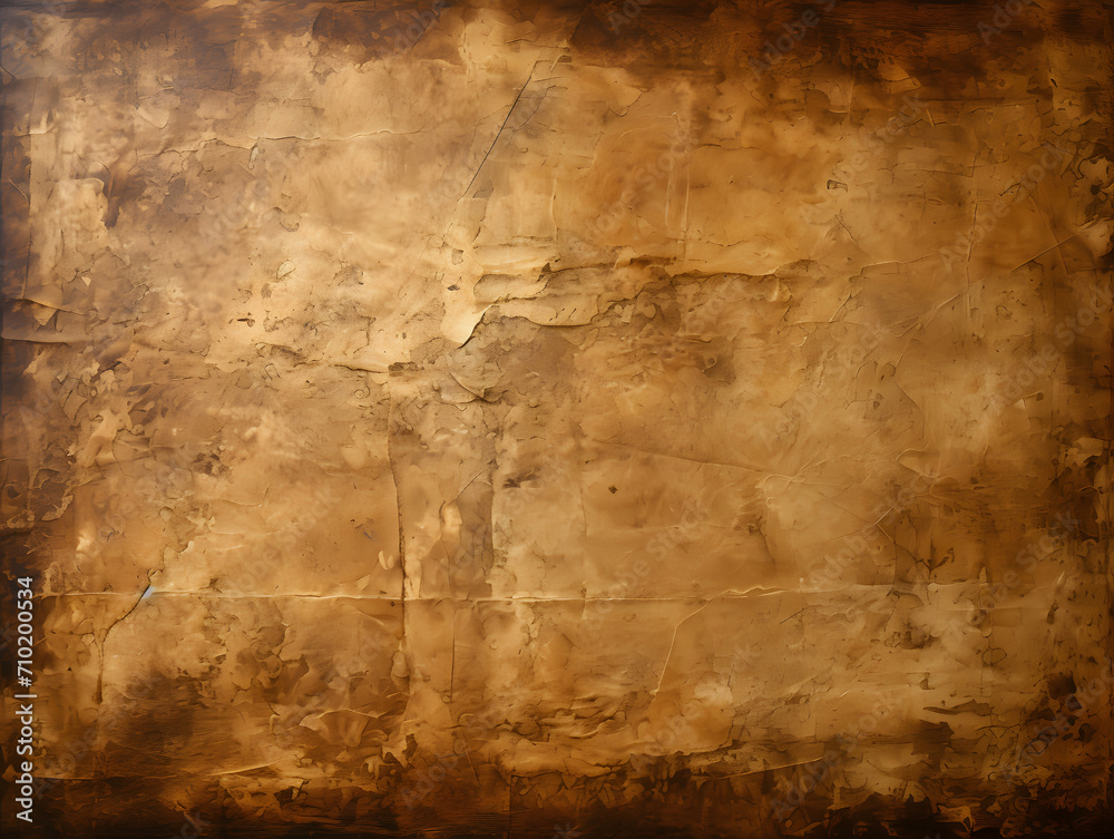 Wall mural old vintage paper with torn and rusty effect. aged paper texture background