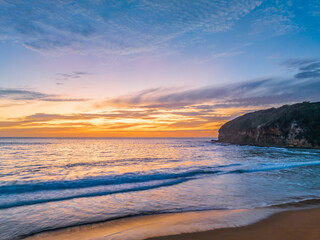 Summer Sunrise at the Seaside