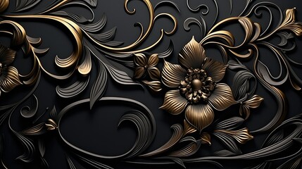 exquisite luxury ornament background illustration sophisticated chic, stylish classy, posh high exquisite luxury ornament background