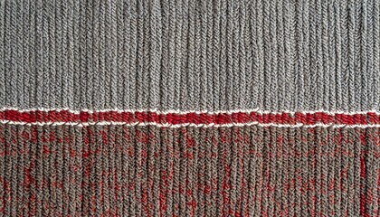 Red and grey Color Carpet Texture Top Wiev.	
