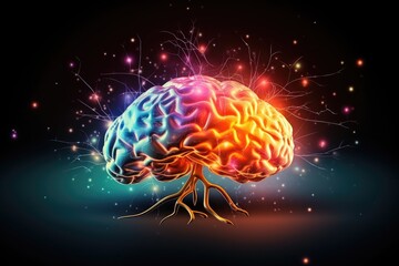 Neuropathic pain fire cranium. Neuroprosthetic advancements and neurorobotic. Neural stem cell therapy grey matter. Realm of neurophenomenology Noggin Colorful Brain Smoke Aid Axon neurofeedback