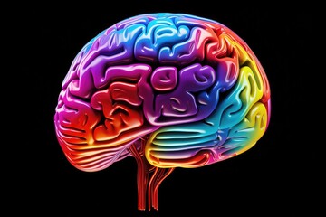 Neuropathic pain within cranium. Neuroprosthetic advancements and neurorobotic. Neural stem cell therapy grey matter. Realm of neurophenomenology Noggin Colorful Brain Smoke Aid Axon neurofeedback