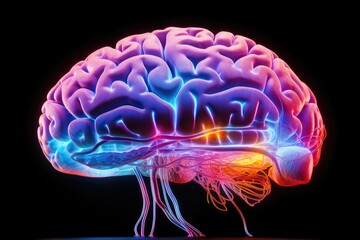 Neuroimaging, BCI, Deep Brain Stimulation, Neuroprosthetics, MRI, Medtech, Brain, EEG, Neuromodulation, Neurofeedback, Neurosurgery Robotics, Brain Mapping. Medtech, medical technology illustration
