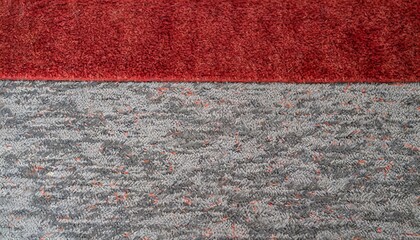  Grey and red Carpet Texture top wiev