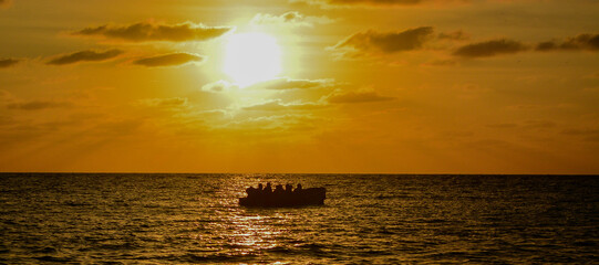 atardecer