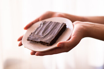 healthy chocolate dessert