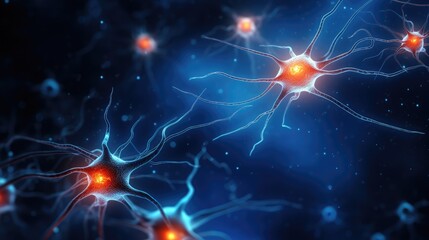 Neuronal learning, 3d neurons forge new connections, strengthening the brain's cognitive abilities, Neurons in the brain act as messengers, brain's neurons fire in synchrony, deep concentration focus