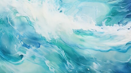 Fototapeta na wymiar sea abstract ocean background illustration blue texture, motion calm, serene tranquil sea abstract ocean background