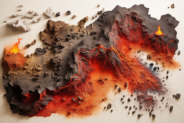 Knolling Volcanic eruptions in Iceland