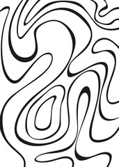 Simple background with contour line pattern