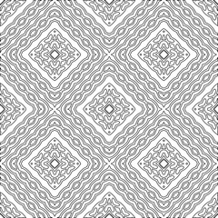Abstract shapes.Patterns from lines.White wallpaper. Vector graphics for design, textile, decoration, cover, wallpaper, web background, wrapping paper, fabric, packaging. Repeating pattern.