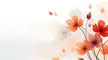 floral card flower background illustration design vintage, romantic elegant, summer wedding floral card flower background