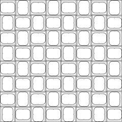 Abstract shapes.Patterns from lines.White wallpaper. Vector graphics for design, textile, decoration, cover, wallpaper, web background, wrapping paper, fabric, packaging. Repeating pattern.