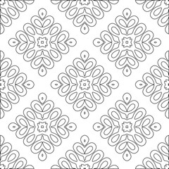 Abstract shapes.Patterns from lines.White wallpaper. Vector graphics for design, textile, decoration, cover, wallpaper, web background, wrapping paper, fabric, packaging. Repeating pattern.