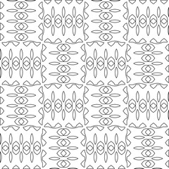Abstract shapes.Patterns from lines.White wallpaper. Vector graphics for design, textile, decoration, cover, wallpaper, web background, wrapping paper, fabric, packaging. Repeating pattern.