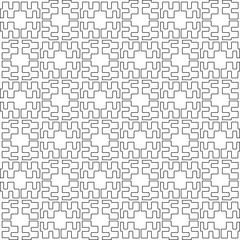 Abstract shapes.Patterns from lines.White wallpaper. Vector graphics for design, textile, decoration, cover, wallpaper, web background, wrapping paper, fabric, packaging. Repeating pattern.