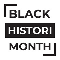 African American History or Black History Month. Celebrated annually in February, vector illustration design graphic Black history month