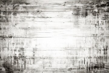 Obraz premium Rustic wood texture on white background for graphic art. Rustic wood texture enhancer. White wood texture with small cracks.