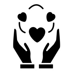 Compassionate Hands Icon