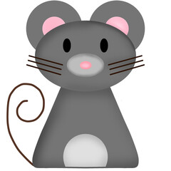 mouse with cheese