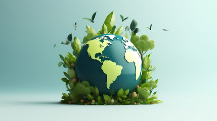 World environment day concept ecology protection environment, environmental protection background
