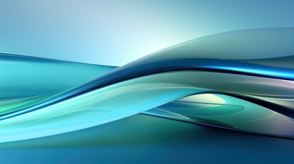 3D rendering abstract fluid background, gradient color, 