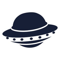 Ufo spaceship icon Vector