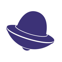 Ufo spaceship icon Vector