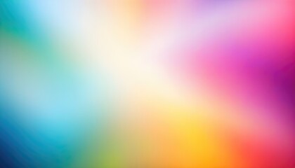 Holographic Unicorn Gradient colors soft blurred background 