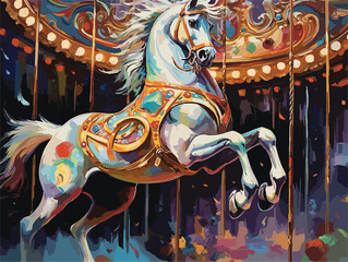 carousel in the park