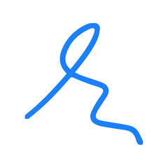 simple krul stroke element