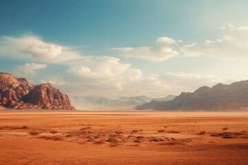 Fototapeta na wymiar Mountainous desert scenery