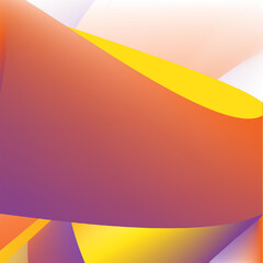 Abstract gradient background with vivid coloring vector banner. 