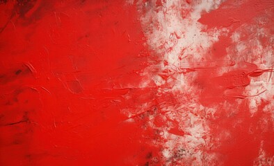 Abstract red paint surface with a little bit of dirt background template
