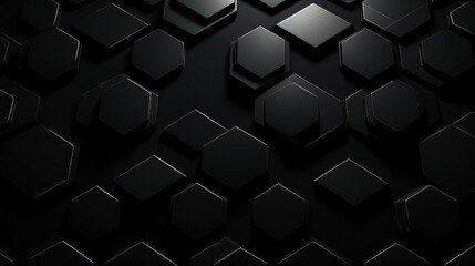 minimal black geometric background illustration modern wallpaper, dark stylish, simple monochrome minimal black geometric background