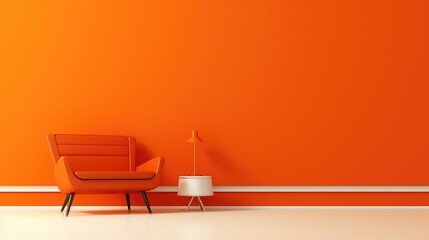 s retro orange background illustration s s, vibrant groovy, funky hip s retro orange background